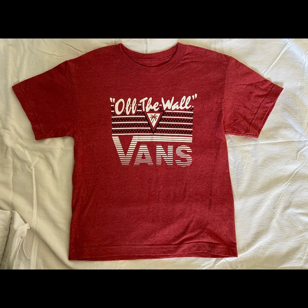Red Vans “Baby” Tee